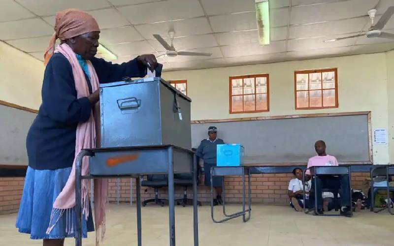 Women in Botswana watch from sidelines as country prepares for election